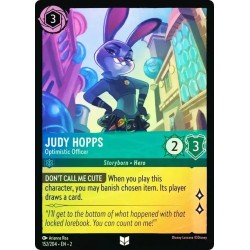Carta Foil Judy Hopps Optimistic Officer | Disney Lorcana 152/204·EN·2
