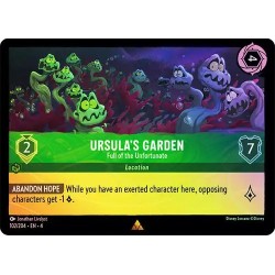 Carta Foil Ursula's Garden - Full of the Unfortunate #102/204·EN·4