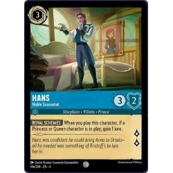 Carta Hans - Noble Scoundrel | Disney Lorcana #146/204·EN·4