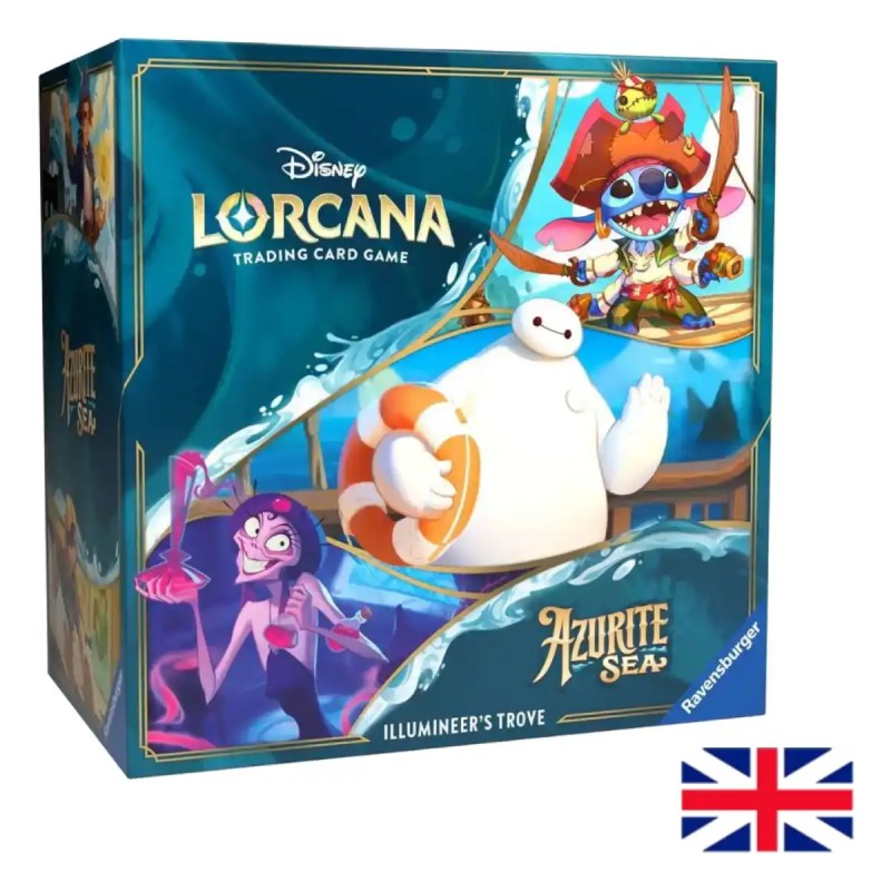 Temporada 6: Azurite Sea Illumineer's Trove INGLÉS Disney Lorcana Temporada 6: Azurite Sea Illumineer's Trove INGLÉS Disney Lorcana