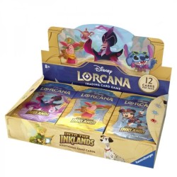 Pack 4 Cajas Precintadas Disney Lorcana - 96 Sobres en Inglés