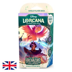Mazo de Inicio Amatista-Acero Archazia’s Island Lorcana en INGLÉS