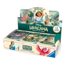 Pack 4 Cajas Precintadas Disney Lorcana - 96 Sobres en Inglés