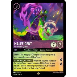 Carta Foil Maleficent - Formidable Queen | Lorcana #035/204·EN·5