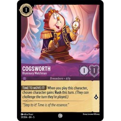 Carta Cogsworth - Illuminary Watchman | Disney Lorcana #037/204·EN·5