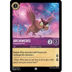 Carta Archimedes - Exasperated Owl | Disney Lorcana #039/204·EN·5