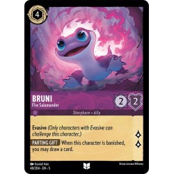 Carta Bruni - Fire Salamander | Disney Lorcana #040/204·EN·5