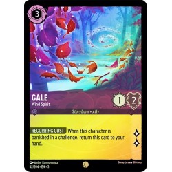 Carta Foil Gale - Wind Spirit | Disney Lorcana #042/204·EN·5
