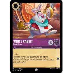 Carta White Rabbit - Royal Herald | Disney Lorcana #043/204·EN·5