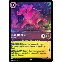 Carta Foil Madam Mim - Elephant | Disney Lorcana #044/204·EN·5