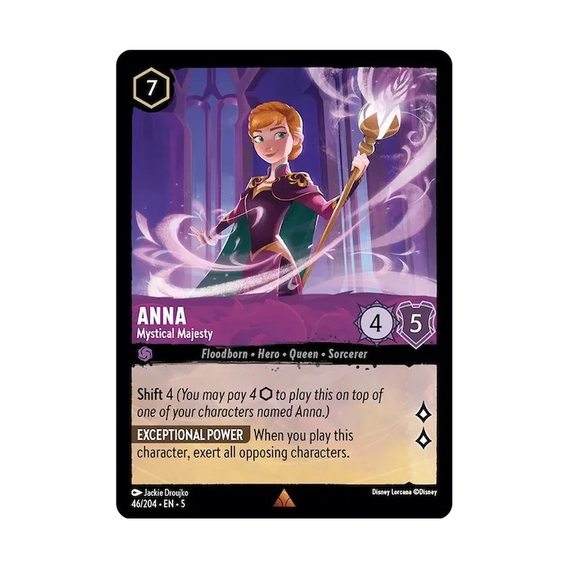 Carta Anna - Mystical Majesty | Disney Lorcana #046/204·EN·5 Carta Anna - Mystical Majesty | Disney Lorcana #046/204·EN·5