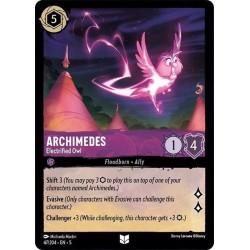 Carta Archimedes - Electrified Owl | Disney Lorcana #047/204·EN·5