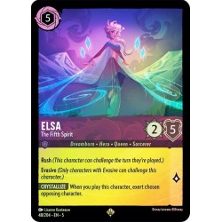 Carta Foil Elsa - The Fifth Spirit | Disney Lorcana #048/204·EN·5