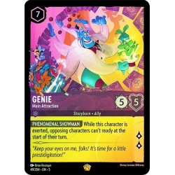 Carta Foil Genie - Main Attraction | Disney Lorcana #049/204·EN·5