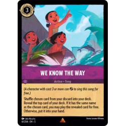 Carta We Know the Way | Disney Lorcana #061/204·EN·5