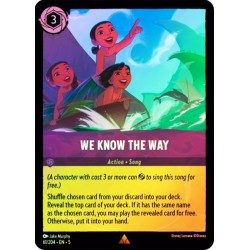 Carta Foil We Know the Way | Disney Lorcana #061/204·EN·5