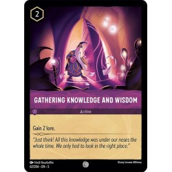 Carta Gathering Knowledge and Wisdom | Disney Lorcana #062/204·EN·5