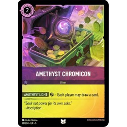 Carta Foil Amethyst Chromicon | Disney Lorcana #066/204·EN·5