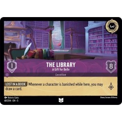 Carta The Library - A Gift for Belle | Disney Lorcana #068/204·EN·5