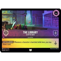 Carta Foil The Library - A Gift for Belle Disney Lorcana #068/204·EN·5