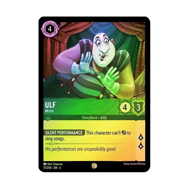 Carta Foil Ulf - Mime | Disney Lorcana #073/204·EN·5