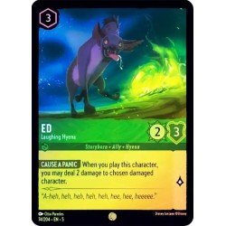 Carta Foil Ed - Laughing Hyena | Disney Lorcana #074/204·EN·5