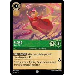 Carta Flora - Good Fairy | Disney Lorcana #075/204·EN·5