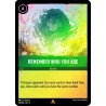 Carta Remember Who You Are | Disney Lorcana #097/204·EN·5