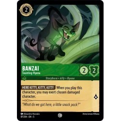 Carta Banzai - Taunting Hyena | Disney Lorcana #087/204·EN·5