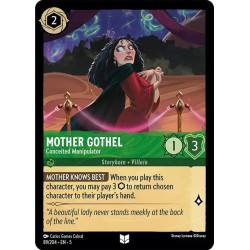 Carta Mother Gothel - Conceited Manipulator | Lorcana #089/204·EN·5