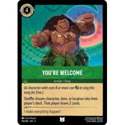 Carta You're Welcome | Disney Lorcana #096/204·EN·5