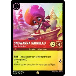 Carta Foil Snowanna Rainbeau - Cool Competitor | Lorcana #110/204·EN·5