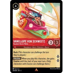 Carta Vanellope Von Schweetz - Random Roster Racer | #124/204·EN·5