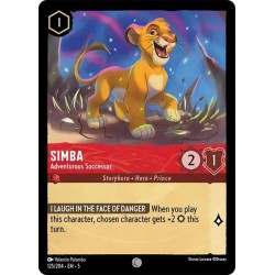 Carta Simba - Adventurous Successor | Disney Lorcana #125/204·EN·5