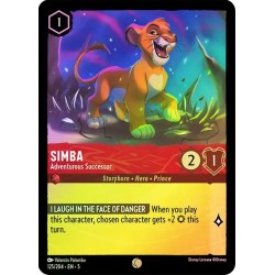 Carta Foil Simba - Adventurous Successor | Disney Lorcana 125/204·EN·5