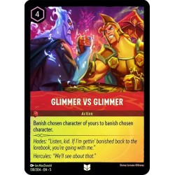 Carta Foil Glimmer Vs Glimmer | Disney Lorcana #130/204·EN·5