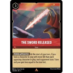 Carta The Sword Released | Disney Lorcana #133/204·EN·5