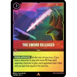 Carta Foil The Sword Released | Disney Lorcana #133/204·EN·5
