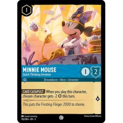 Carta Minnie Mouse - Quick-Thinking Inventor | Lorcana #152/204·EN·5