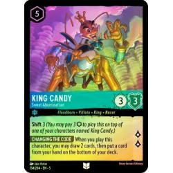 Carta Foil King Candy - Sweet Abomination Disney Lorcana #154/204·EN·5