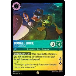 Carta Foil Donald Duck - Focused Flatfoot Disney Lorcana #155/204·EN·5