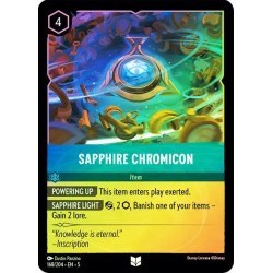 Carta Foil Sapphire Chromicon | Disney Lorcana #168/204·EN·5