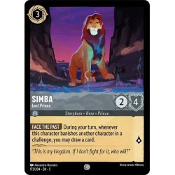 Carta Simba - Lost Prince | Disney Lorcana #173/204·EN·5