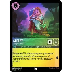 Carta Foil Sleepy - Sluggish Knight | Disney Lorcana #177/204·EN·5