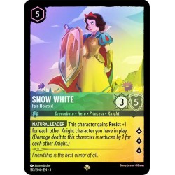 Carta Foil Snow White - Fair-Hearted | Disney Lorcana #183/204·EN·5