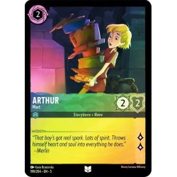 Carta Foil Arthur - Wart | Disney Lorcana #190/204·EN·5