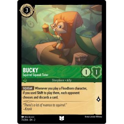 Carta Bucky - Squirrel Squeak Tutor | Disney Lorcana #073/204·EN·2