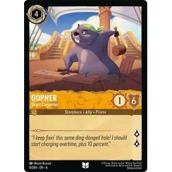Carta Gopher - Ship's Carpenter | Disney Lorcana #004/204·EN·6