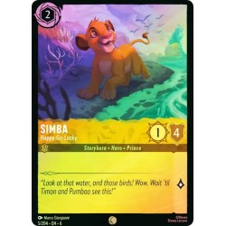 Carta Foil Simba - Happy-Go-Lucky | Disney Lorcana #005/204·EN·6