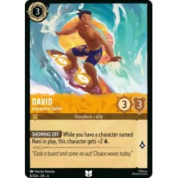 Carta David - Impressive Surfer | Disney Lorcana #008/204·EN·6